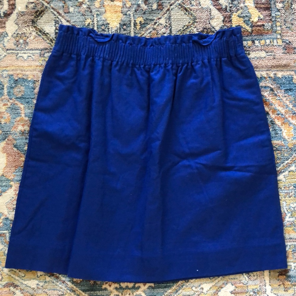 J Crew Blue Work Skirt—- new with tags!